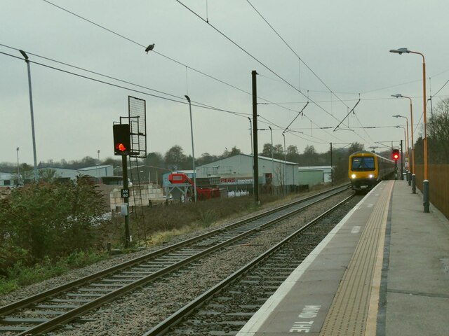Evening arrival at Lichfield Trent Valley