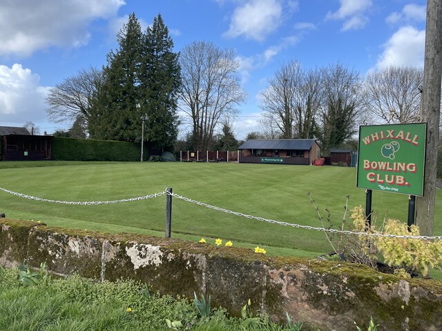 Whixall Crown Green Bowling Club © Andrew Shannon cc-by-sa/2.0 ...