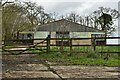 Bressingham: Small hardstanding and large farm building