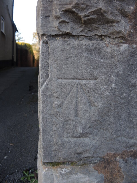 Benchmark on the former chapel © Neil Owen :: Geograph Britain and Ireland