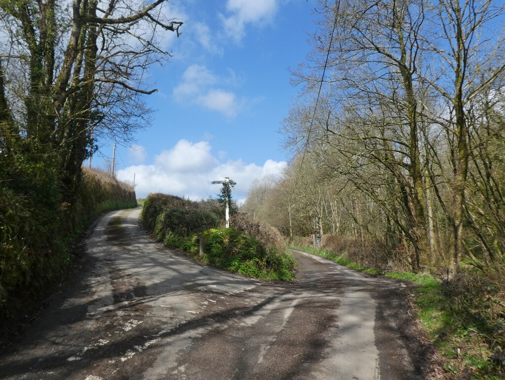 Turning For Northcott © Roger Cornfoot Cc By Sa20 Geograph Britain And Ireland