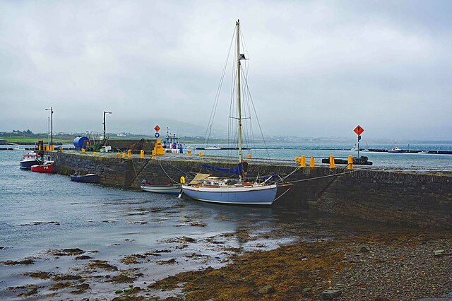 Boats by the harbour, Knightstown, Valentia Island, Co. Kerry