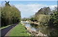 Shrewsbury & Newport Canal heading north-east