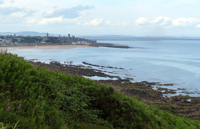 Fife coastline near St Andrews © Mat Fascione :: Geograph Britain and ...