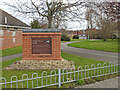 College Farm Estate history plaque