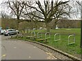 SE3338 : Cycle parking at the top of the Carriage Drive by Stephen Craven
