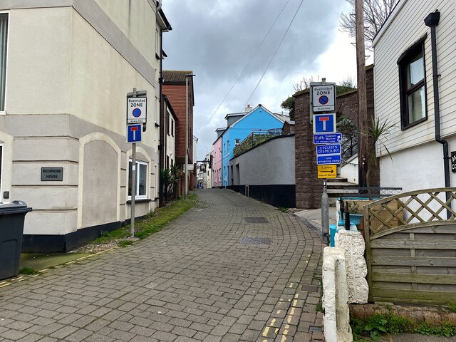 South end of Beach Street, Dawlish © Robin Stott :: Geograph Britain ...