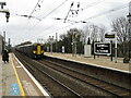TQ1580 : Train passing through Hanwell station by Malc McDonald