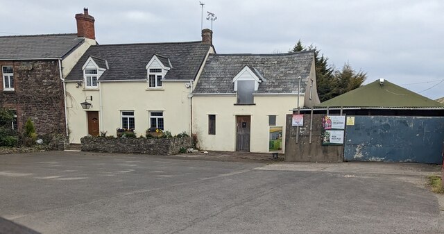 Greenmoor Nurseries buildings, St Brides... © Jaggery :: Geograph ...