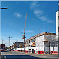 SO9198 : Cleveland Street shops demolition in Wolverhampton #3 by Roger  D Kidd