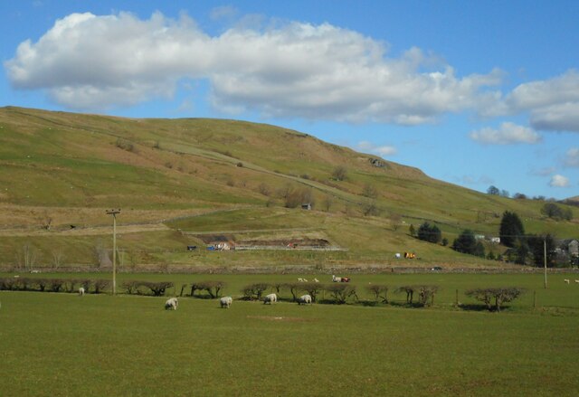 Fields Beside Ballagan Farm © Richard Sutcliffe Cc-by-sa/2.0 ...