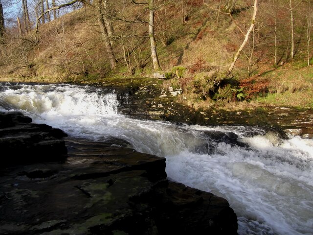 Stainforth Force waterfalls, North Yorkshire