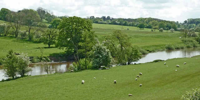 River Severn South Of Highley In © Roger D Kidd Geograph Britain