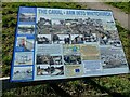 Information board on the canal side at Whitchurch