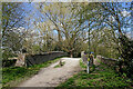 Turnover Bridge by Pendeford Park in Wolverhampton