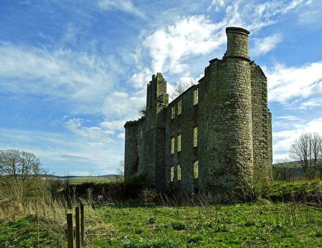 Dalquharran Castle view