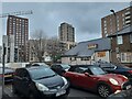 Old and new buildings in West Hendon