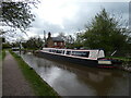 Old Shropshire Union tug moored on the Ellesmere Canal