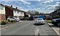 SP2965 : Parking on the footway, Warwick by Robin Stott
