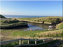NZ3376 : Seaton Sluice Harbour by Anthony Foster