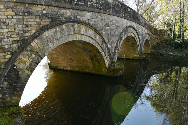 Carleton Forehoe: Carleton Bridge over... © Michael Garlick :: Geograph ...