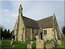 TL1490 : St Helen's church, Folksworth by Jonathan Thacker