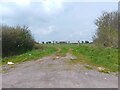 Gate north of Bulford Droveway