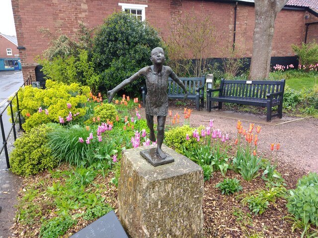 "The Spirit of Youth" Sculpture, by Janis Ridley, Topsham