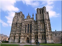 ST5545 : Wells Cathedral by pam fray