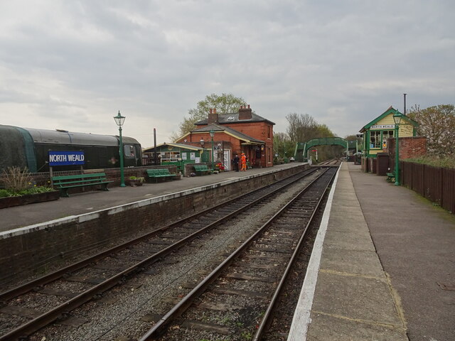 North Weald railway station, Essex © Nigel Thompson :: Geograph Britain ...