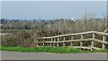 SP0333 : St. Andrew's church and Toddington Manor (Viewed from Hailes) by Fabian Musto