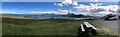 NH0092 : Panorama of Little Loch Broom by Eirian Evans