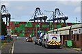 TM2832 : Container storage, Port of Felixstowe by Simon Mortimer