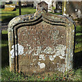 An 18th century gravestone At Gordon Parish Churchyard