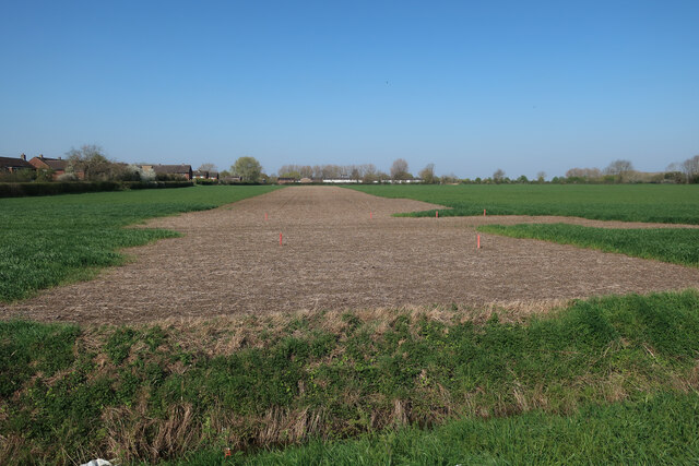 Access route to proposed relocated Waterbeach station