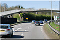 Cliff Vale, Footbridge across Queensway (A500)