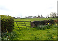 A view from Wescoe Hill Lane, Weeton