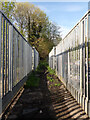 The path between Spen Beck and Union Road, Liversedge