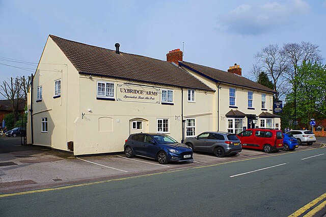 Uxbridge Arms (1), 2 Church Street, Chasetown, Burntwood, Staffs