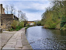 SD9324 : Rochdale Canal, Todmorden by David Dixon