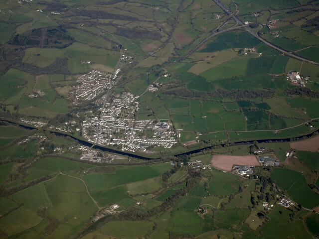Usk from the air