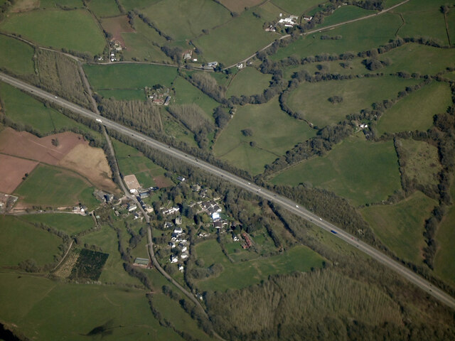 Llantrisant from the air