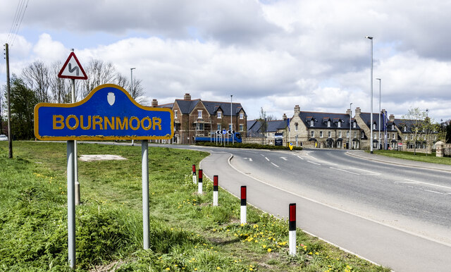 New housing development at Bournmoor