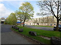 Car park and industrial unit on Stafford Park 1