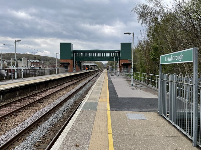 Crowborough Railway Station East Sussex © Nigel Thompson Geograph