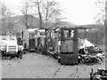 N0590 : Ex-Bord na Mona locomotives at Dromod by Gareth James