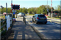 Level crossing at Melton