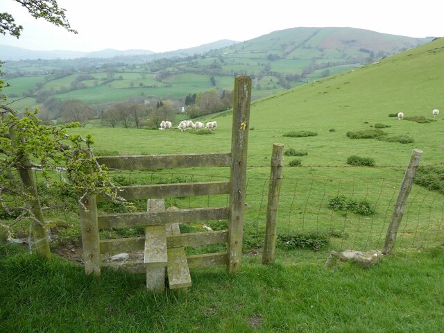 Stile Above Sheep Pasture Near Jeremy Bolwell Geograph Britain And Ireland