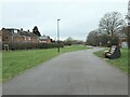 The route of the Derby Canal, Crewton