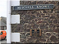 Plaque at Mitchell Knowe, Biggar